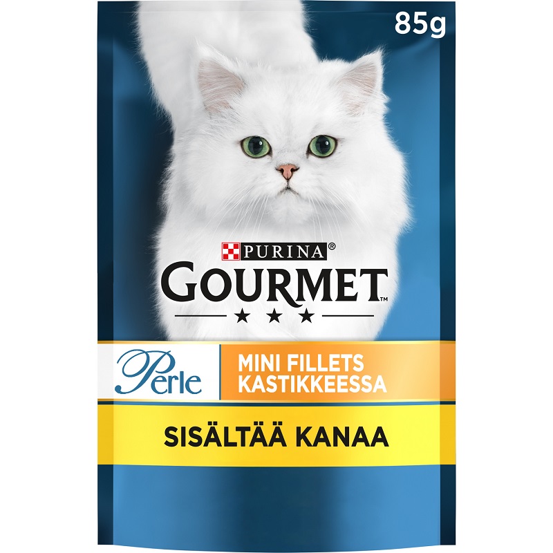 Gourmet Perle Kanaa Mini Filets kastikkeessa kissanruoka 85g 